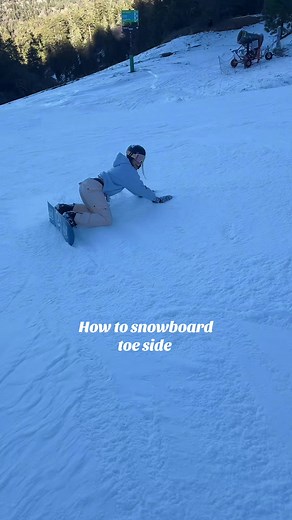 How to Snowboard: Mastering the Toe Side Technique