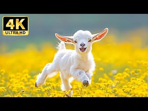 Majestic Wildlife in 4K: Scenic Landscapes Paired with Peaceful Music