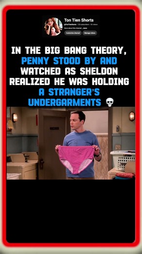 The Funniest Laundry Room Scene in The Big Bang Theory #shorts
