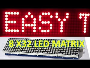 Text Scrolling Display | MAX7219 Dot Matrix 4-in-1| Arduino
