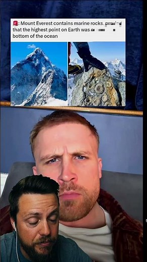 Marine Rocks at the Top of Mount Everest?!