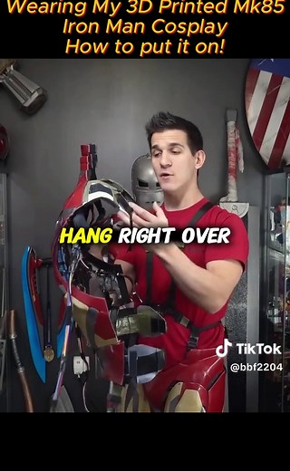 3D Printed Mk85 Iron Man Cosplay Tutorial