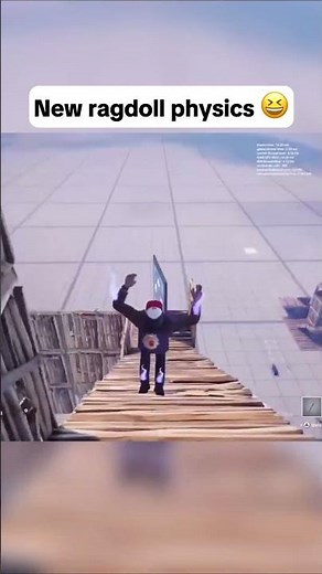 Testing Out The New Ragdoll Physics In Fortnite