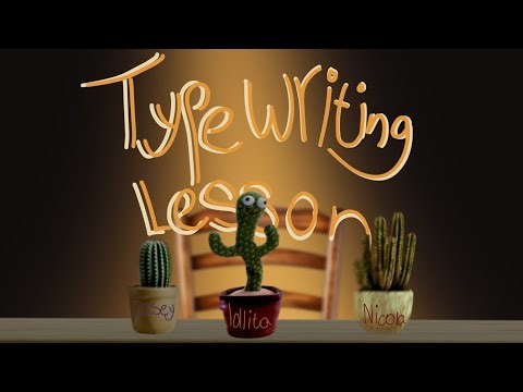Typewriting lesson - Animation meme