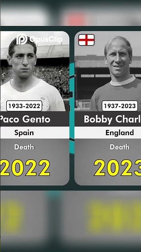 Soccer Legends Remembering the Greats