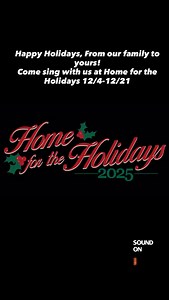 Get your tickets for Home for the Holidays https://majestictheater.csstix.com/event-details.php?e=1450 | Majestic Theater