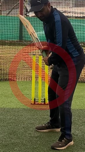 A very common mistake I see: Players move only the front foot back, while the back foot stays stuck. That locks your balance. Your weight stays forward. And every back-foot shot becomes a reach. The fix is simple. Back foot moves first. It creates space, balance, and position. After that, the front foot adjusts: • Comes closer for a back-foot drive • Clears space for a shot • Or stays where it is depending on the shot Feet decide your position. The shot decides the adjustment. Keep it simple. Ge