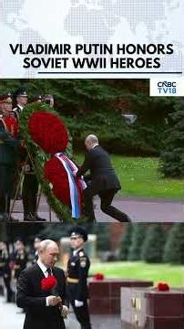 Prez Vladimir Putin Lays Wreath In Moscow To Mark Nazi Germany’s 1941 Invasion Anniversary | N18G