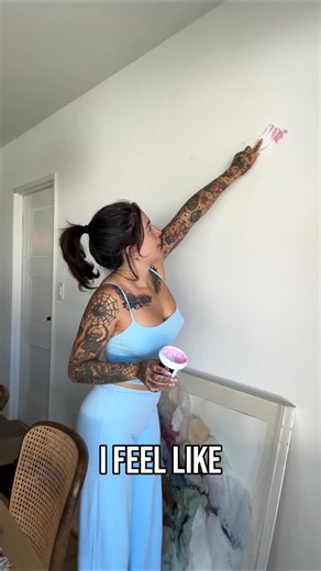 Alanah on Instagram: "I feel like I'm actually getting pretty good at this. A pro! I think I'm a pro at spackling."