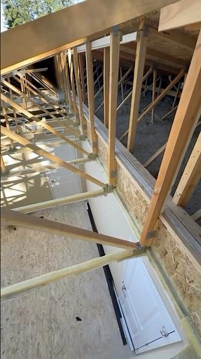 Have you ever seen inside a #manufacturedhome #roof? #trusses #diy #remodel #repair #construction