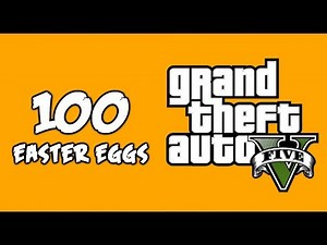100 AMAZING Easter Eggs in GTA 5!