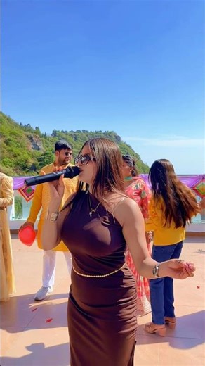 Haldi carnival | Jyoti Bisht | Anchor Model & Dancer | Emcee | DLS Highlight Hotel #shortsviral