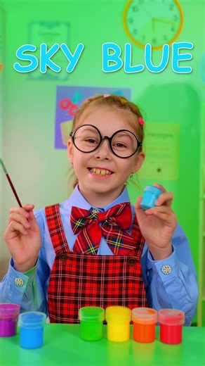 Discover Rainbow Colors with Kids' Drawing Fun! #shorts