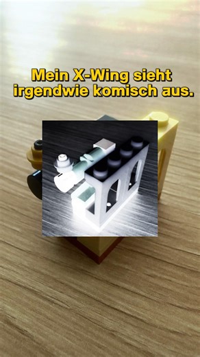 Mein LEGO X-Wing ist... anders? WTF 😳#lego #starwars #harrypotter