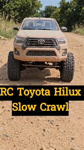 RC Toyota Hilux Off-Road Crawl | Realistic 1:10 RC Truck