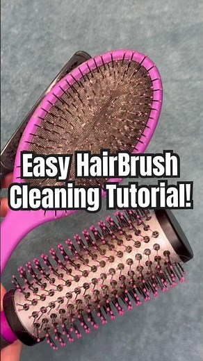 How to Clean Hair Brushes at Home Without Baking Soda | Easy Hairbrush Cleaning Tutorial!