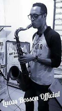 Testando cópia Boquilha Bueno Jumbo Java T75 sax tenor - Lucas Bosson oficial