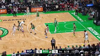 Javonte Green steal and slam
