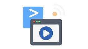 Media Streaming Icon for Online Services