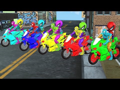 Superheroes Spiderman Mini Spider-Man & Giant Spider-man SpiderBaby in Granny in Prison | Melo Films
