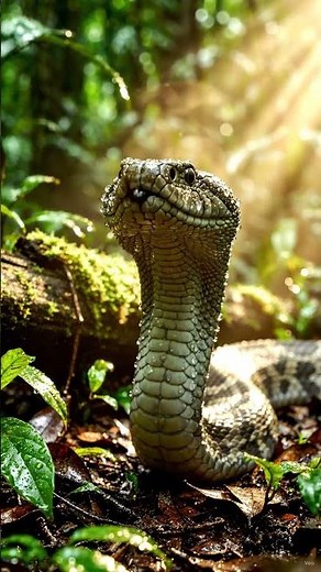Deadly Bushmaster Snake in the Rainforest 🐍🌿 | Documentary Part 1 | 4K Wildlife Shorts
