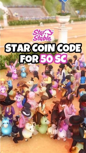 Star Coin Code for 50 sc 🌪️ Tornado Reward Star Stable Online