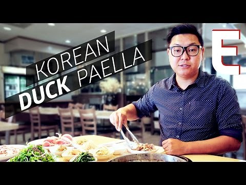 The Best Korean Barbecue Dish You Haven't Tried Yet: Korean Duck Paella