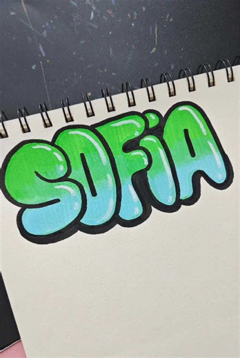 Learn Coloring Techniques Through Name Art