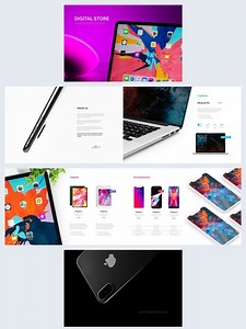 Digital Product Catalog Template