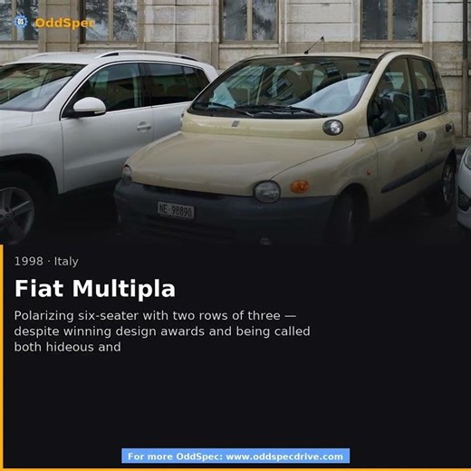Fiat Multipla — The Forgotten Car You Need to Know About