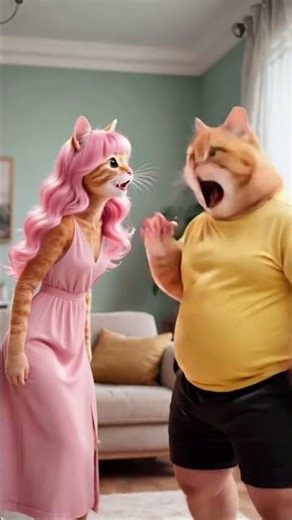 “Cat Diaper FAIL 😹💥 | Funny Cute Cat Animation | Must Watch!”