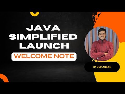 Java Simplified Playlist Launch | Master Java from Scratch | Java By Hyder Abbas