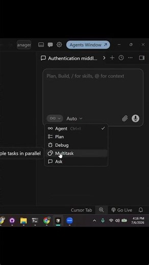 Cursor Multitask Mode = Massive Productivity 🚀
