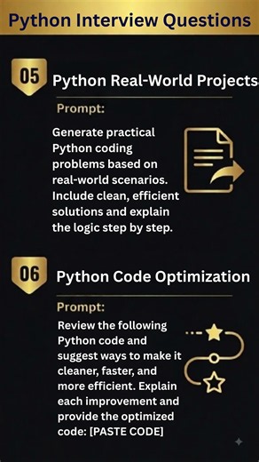 6 Python Coding Prompts You Should Know 🔥 | AI Coding Prompts for Developers