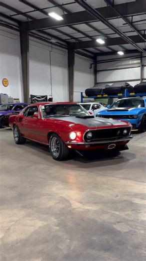 Vanguard Motor Sales on Instagram: "Listen to this beautiful 1969 Ford Mustang Fastback R-Code🔥🤘"