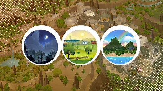 Die Sims 4: Welten, Nachbarschaften und Städte