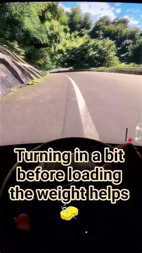 The slow release of the brake after the load allows the turn! Then neutral float to gradual throttle