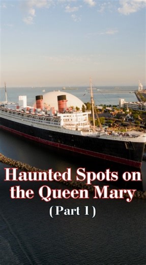 Once a luxury liner and WWII troopship, the Queen Mary is now considered one of the most haunted places in the U.S. 👻 Guests report ghostly figures in the drained first-class pool, including a woman in 1930s swimwear and a young girl named Jackie. 🧸 Meanwhile in the Queen’s Salon, a mysterious Lady in White is said to drift across the floor, singing softly and dancing to music only she seems to hear. Follow along for Part 2 of our Queen Mary mini-series, where we’ll uncover more chilling encou