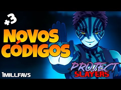 SAIU OS NOVOS CODIGOS DO PROJECT SLAYERS