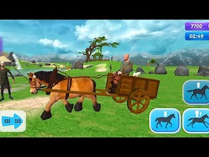 Horse Delivery Game Gameplay | Horse Taxi Game Gameplay | Horse Game