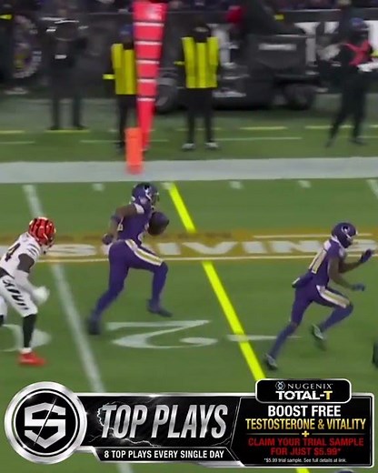 NFL Top Plays (pt 389): Derrick Henry HUGE TD vs Bengals #ravens #nfl #highlights #topplays