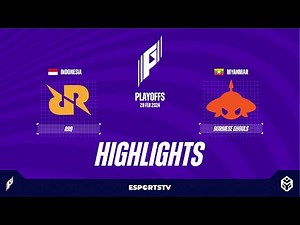RRQ Hoshi vs Burmese Ghouls HIGHLIGHTS Games of the Future 2024 | BG VS RRQ