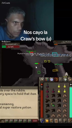 #Runescape #osrs #Craw's bow (u) Revenat Ork a los 1400 kc