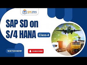 SAP SD on S/4 HANA | Class-4 | Complete Video
