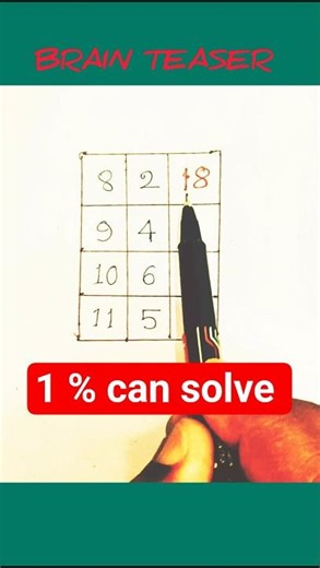 Genius Math Test Challenge 🔥 #maths #geniune #letsbecomeagenius #school #mathpuzzle
