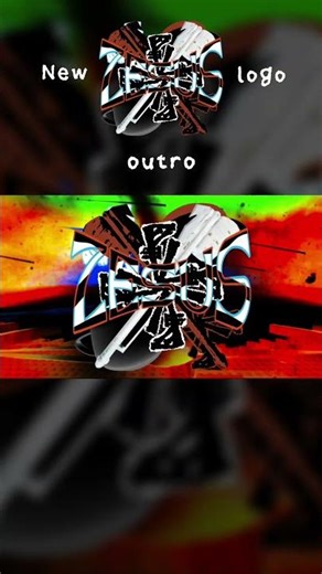 New Zesus Entertainment logo Intro + Outro | #lol #logo #zesus #shorts