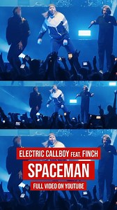 SPACEMAN feat. @finch LIVE OUT NOW 🚀🤜🤛 FULL VIDEO ON YOUTUBE! @electriccallboy @finch | Electric Callboy