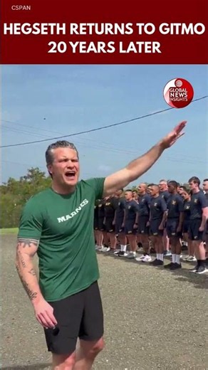 Pete Hegseth Returns to Guantánamo Bay 20 Years After Serving There