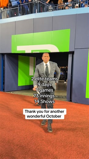 Alex Rodriguez on Instagram: "Congrats to the @bluejays on an incredible series, and to the back to back champs, the LA @dodgers. One of the best World Series I have ever witnessed!"