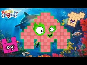 Numberblocks Puzzle Tetris 110 ASMR UNDERSEA Fanmade Animation